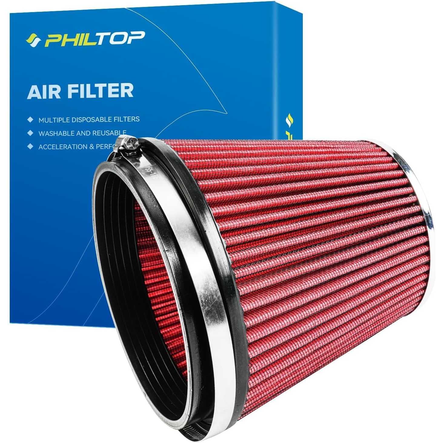 PHILTOP Universal Air Filter 6" Inlet 152mm | Universal