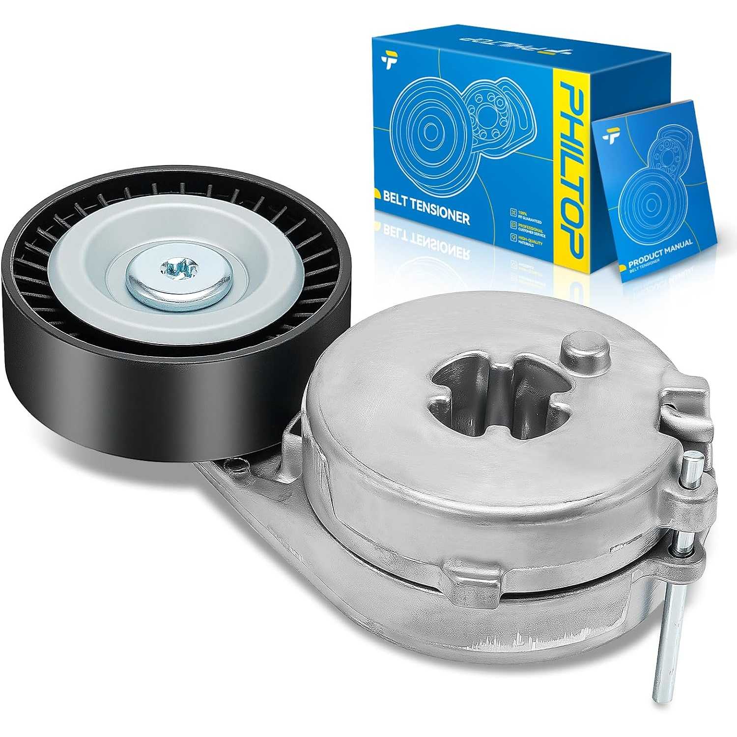 Belt Tensioner Assembly Compatible with 2009-2012 A4 Quattro 2.0L, Audi A4, 2011-2012 Audi Q5 2.0L