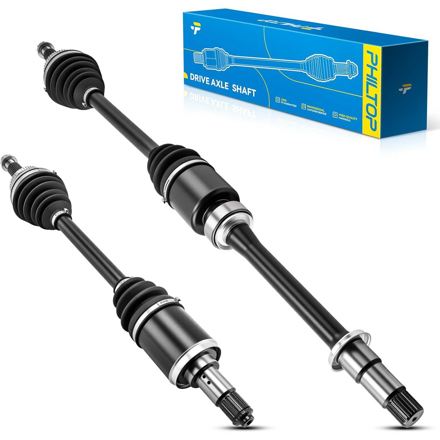 Front CV Axle Shaft for Toyota Sienna 2004-2010, 66-5260 66-5261 CV Axle Shaft Assembly 2 PCS