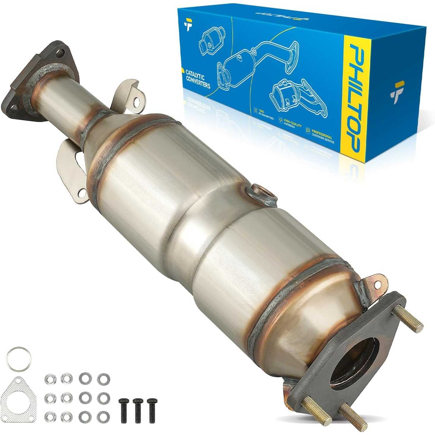 2003-2007 Honda Accord 2.4L L4 | Catalytic Converter | OE#18160RAAA11/16299 - PHILTOP