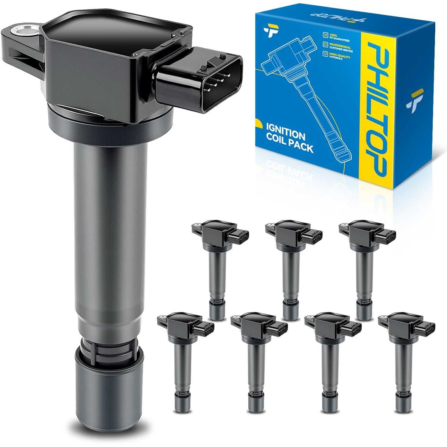 UF574 Ignition Coil 8 Packs Fit for S80 2007-2010, XC90 2005-2011