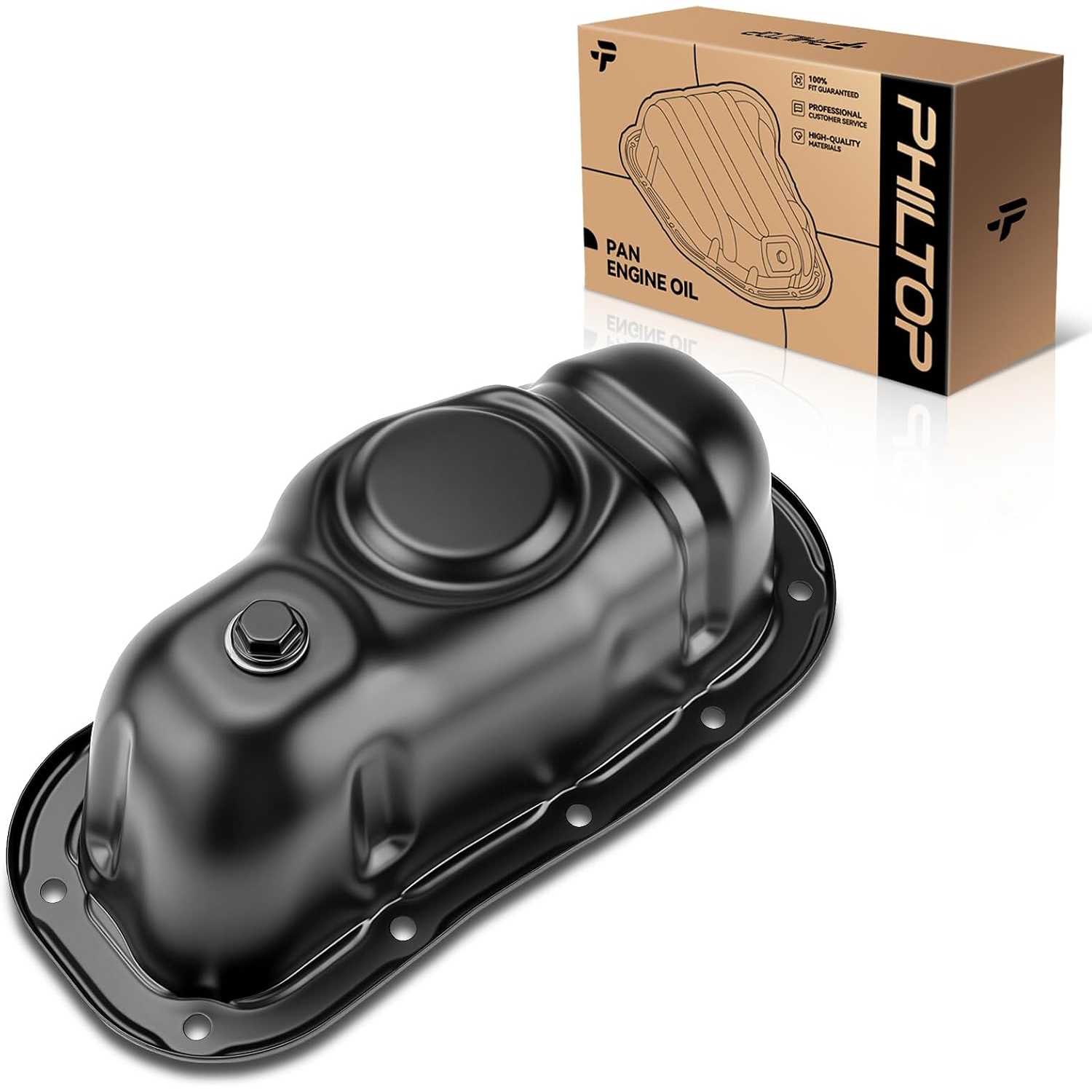 264-344 Engine Oil Pan, Fits Toyota Tacoma 2006-2013, Tundra 2007-2013, 4Runner 2003-2013, FJ Cruiser 2007-2014, V6 4.0L