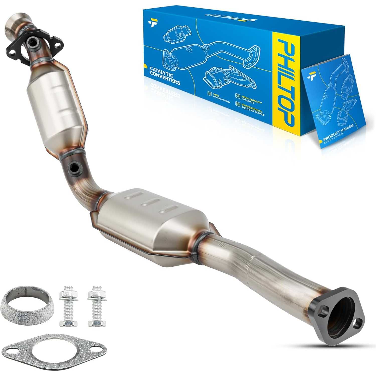 2003-2011 Ford Crown Victoria 4.6L V8 | Catalytic Converter | OE#5W1Z5E212BA/54345 - PHILTOP
