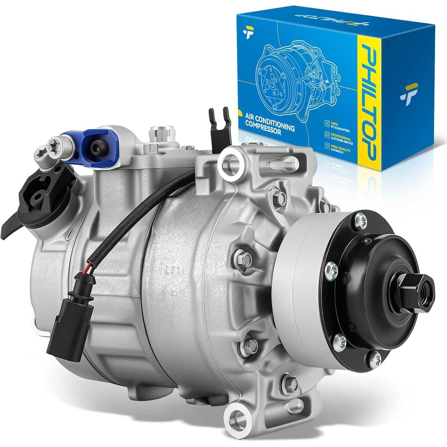 Air Conditioner AC Compressor for Audi A6 Quattro 2005-2007,2008-2011 4.2L,A8 Quattro 07-08,10-12,09 4.2L,S5 08-09