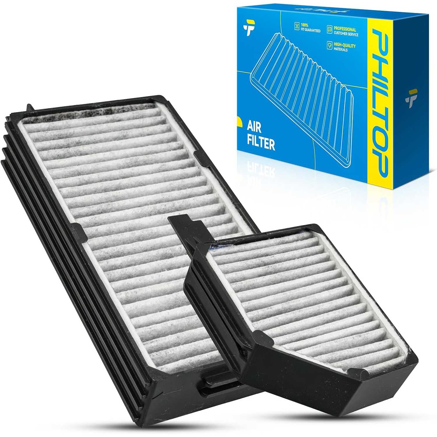 PHILTOP Cabin Air Filter HEPA | Subaru Outback Subaru Legacy Subaru Baja | CF10383