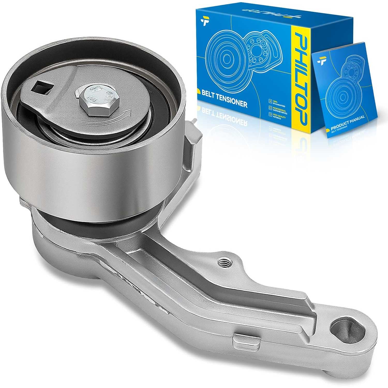 Belt Tensioner Assembly Compatible with PT Cruiser, Stratus, Caravan, Sebring, Wrangler, Neon, Voyager, Breeze, Liberty