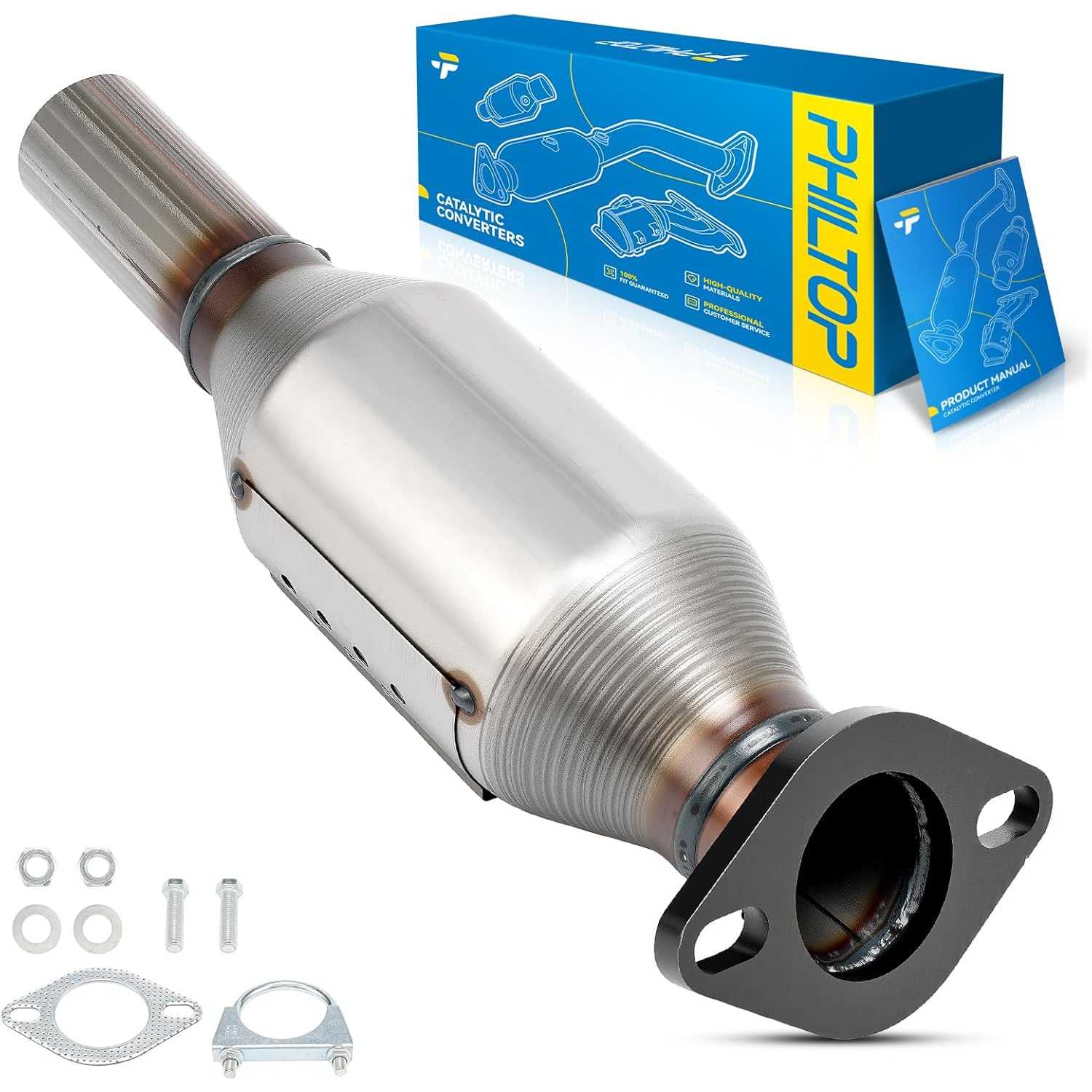 2017-2019 Hyundai Elantra 2.0L L4 | Rear Catalytic Converter | OE#28600F3510/16886 - PHILTOP