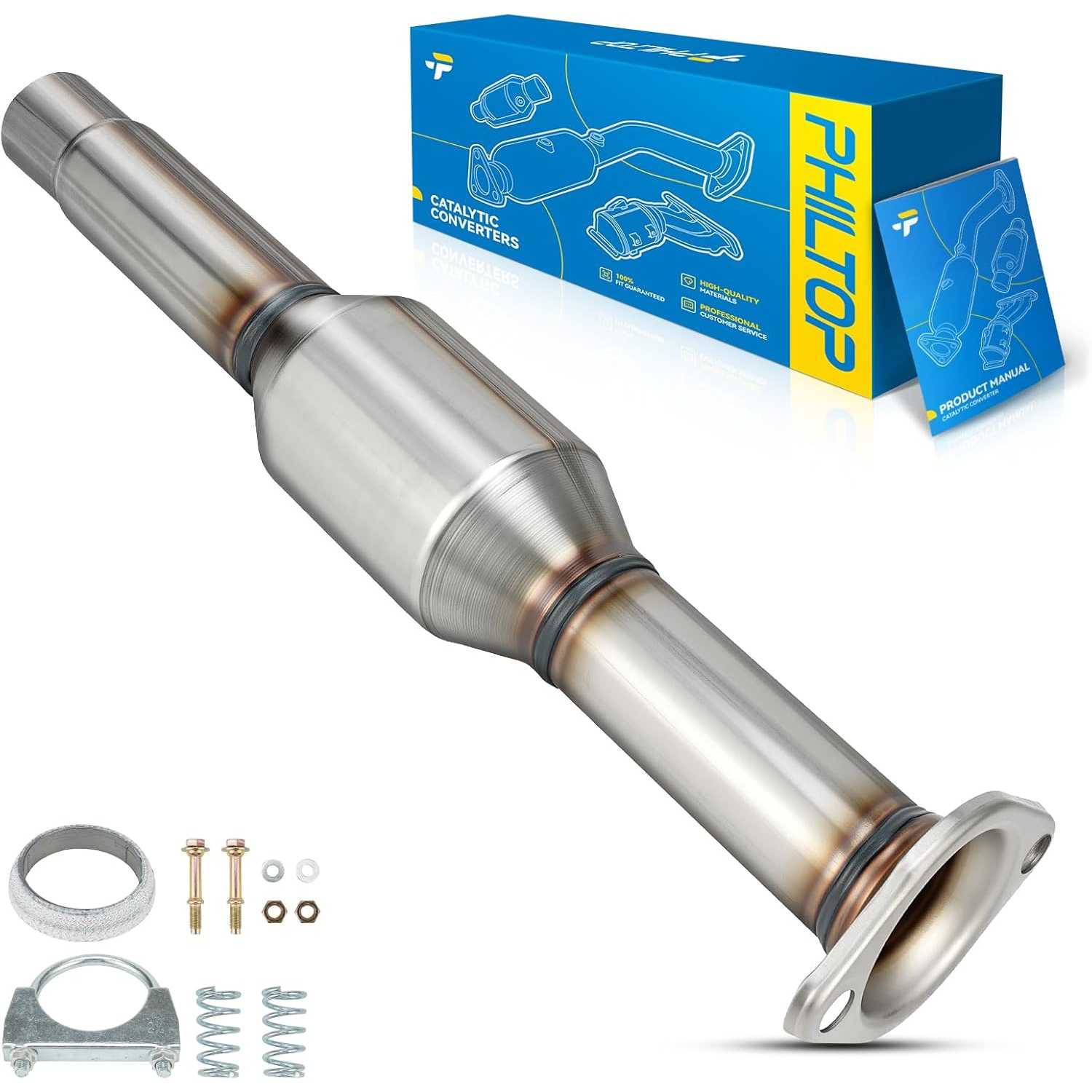2007-2009 Lexus RX350 3.5L V6 | Rear Catalytic Converter | OE#174200P220/16660 - PHILTOP