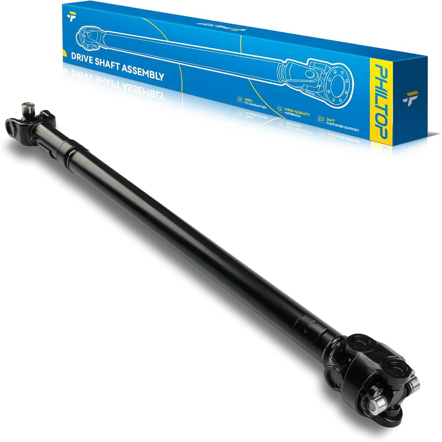 Front Drive Shaft Assembly fits Wrangler 4.0L Replace 938079 | 39.48-42.24 inch