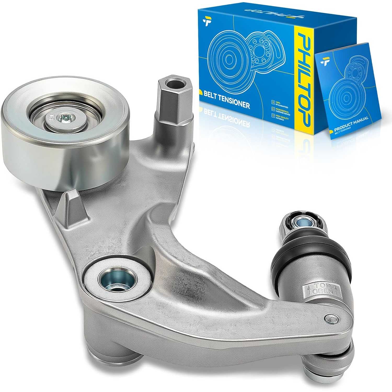 Belt Tensioner Assembly Compatible with 2007-2011 Civic 1.8L
