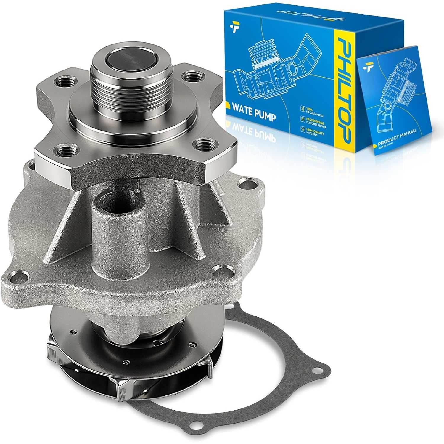 AW5097 Engine Water Pump for Chevy Trailblazer 2002-2005 | for Chevy Colorado 2004-2012, Trailblazer 2007-2009 4.2L