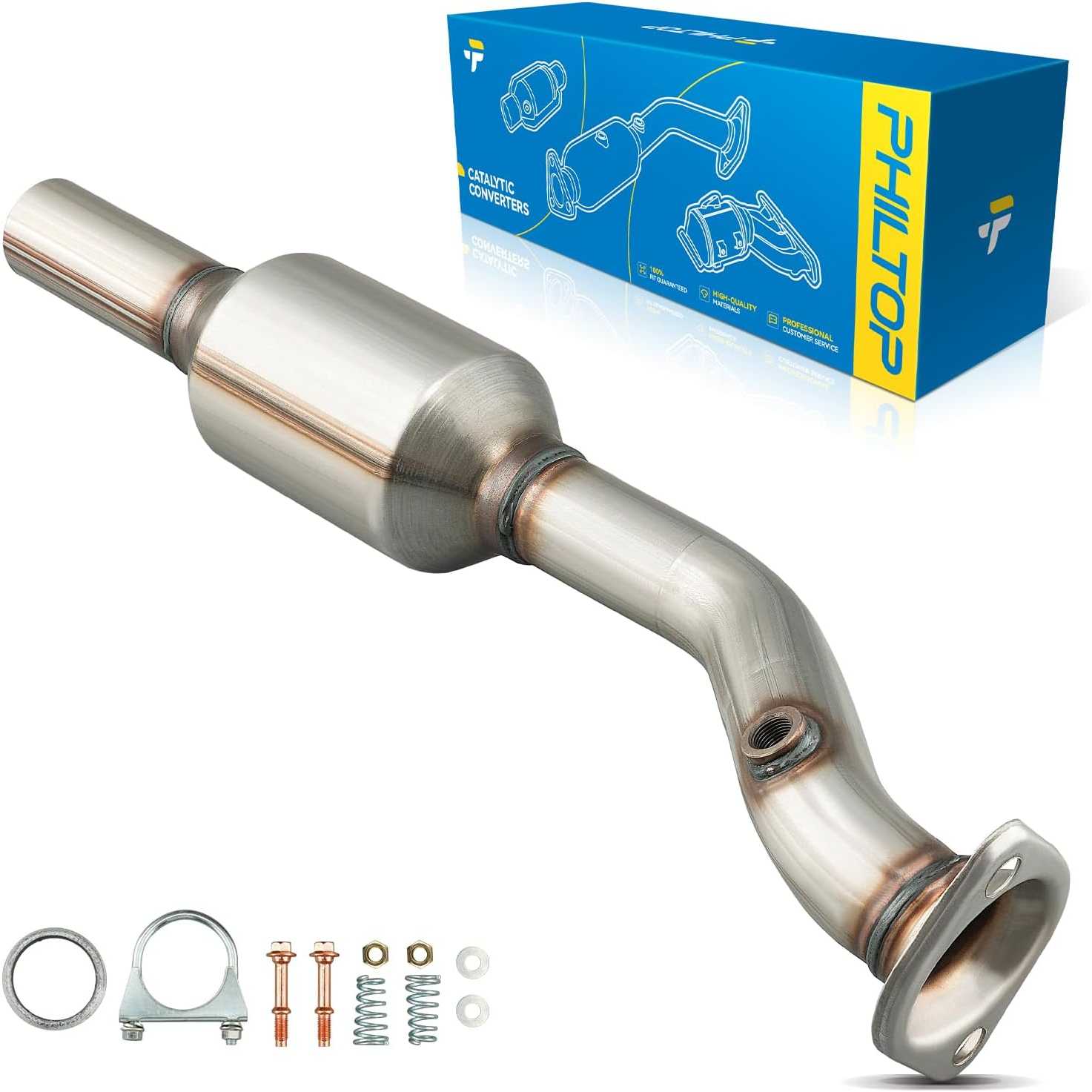 2007-2017 Jeep Patriot/Compass 2.4L | Rear Catalytic Converter | OE#68066677AD/53968 - PHILTOP