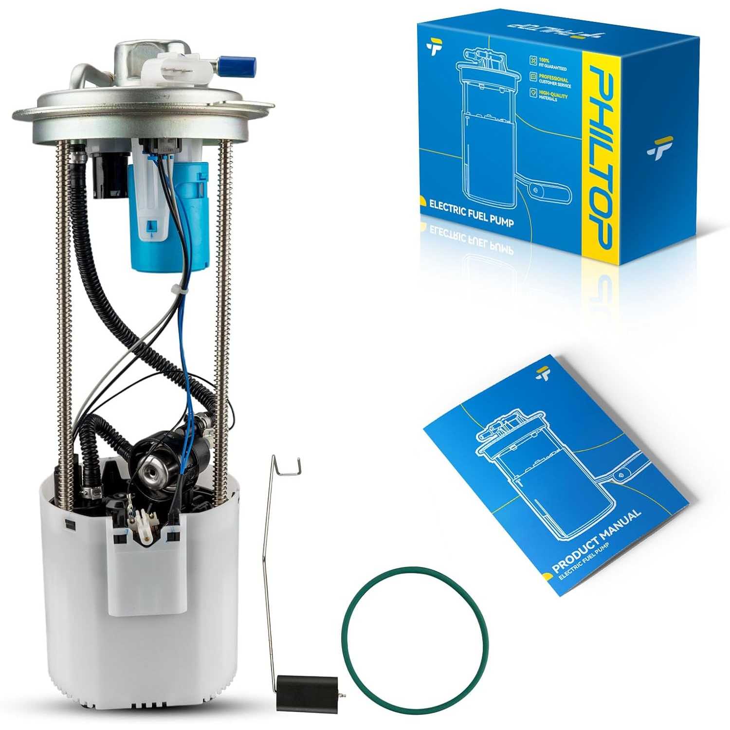 Electric Fuel Pump Assembly Fits for 2004-2006 Chevrolet Silverado 2500 HD, GMC Sierra 2500 HD