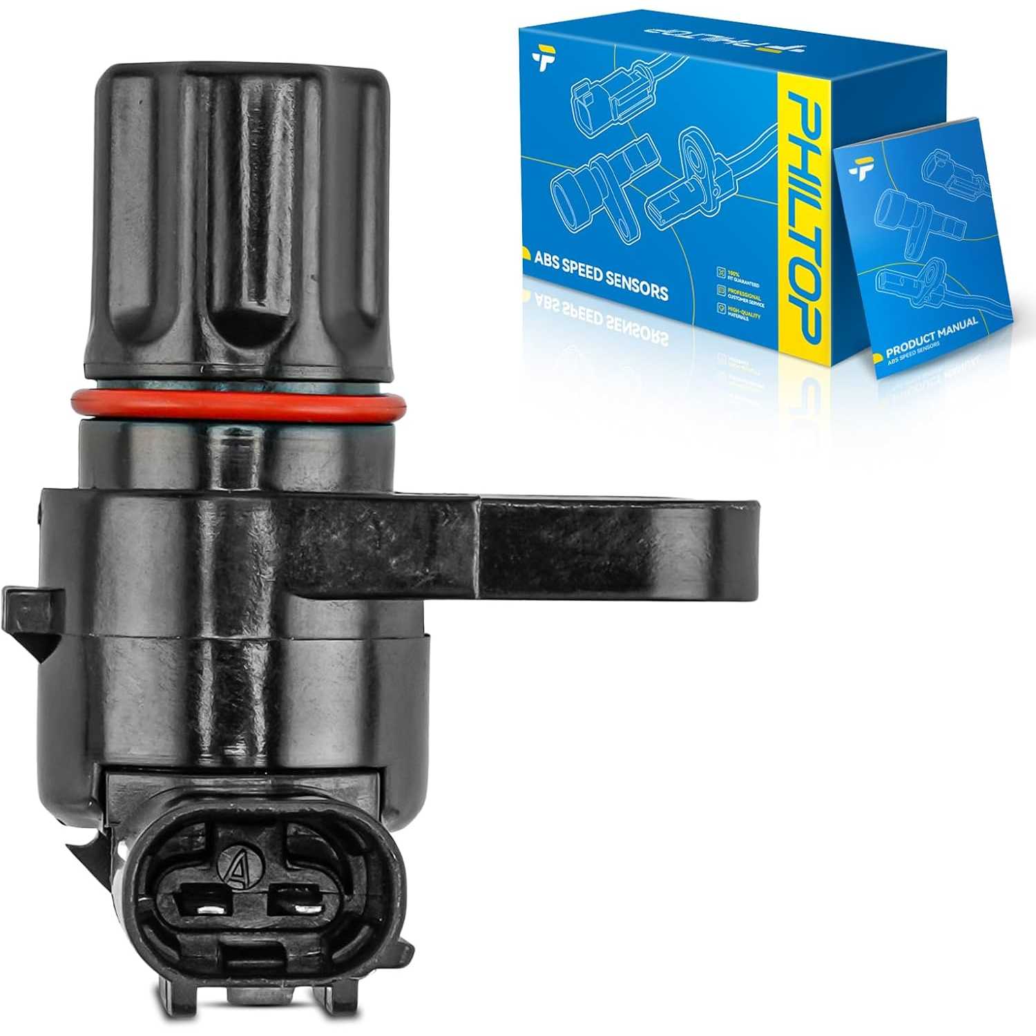 ALS203 Rear Center Side ABS Wheel Speed Sensor Compatible with Ram 1500, Ram 2500, Dakota, Ram 3500, Durango