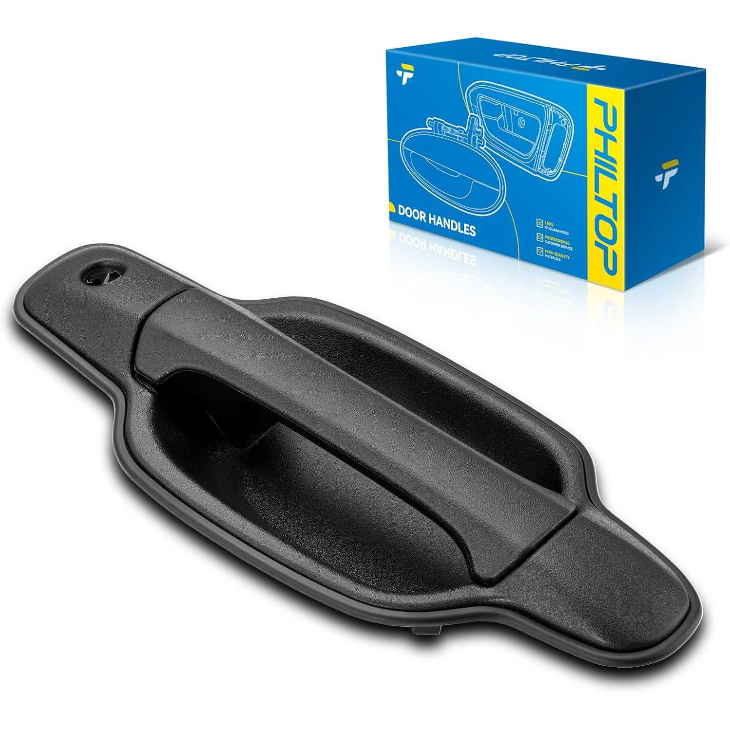 GM1310141 Exterior Door Handle Driver for Chevy Colorado 2004-2011 | Fits 2004-2011 GMC Canyon;Replace GM1310141