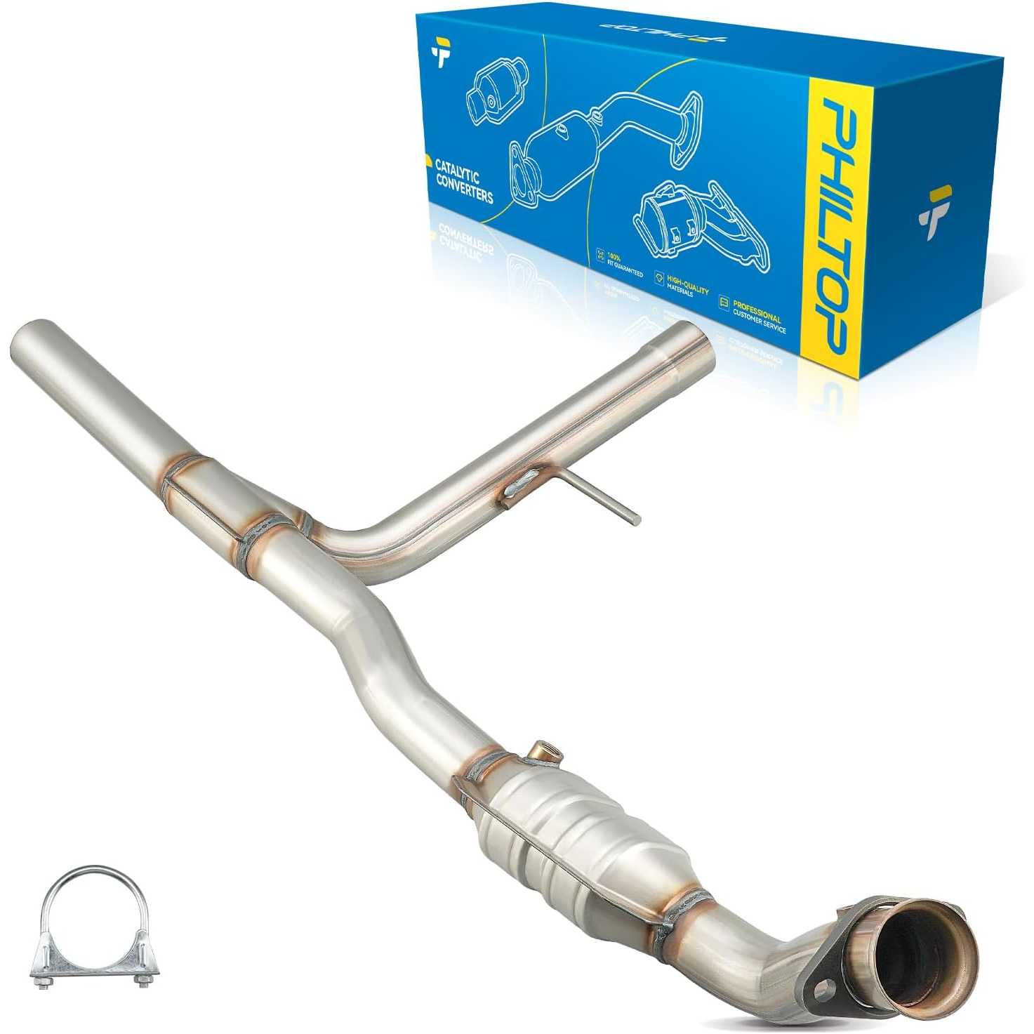 2004-2008 Ford F-150 5.4L V8 | Catalytic Converter | OE#4L3Z5E212GE/50553 - PHILTOP