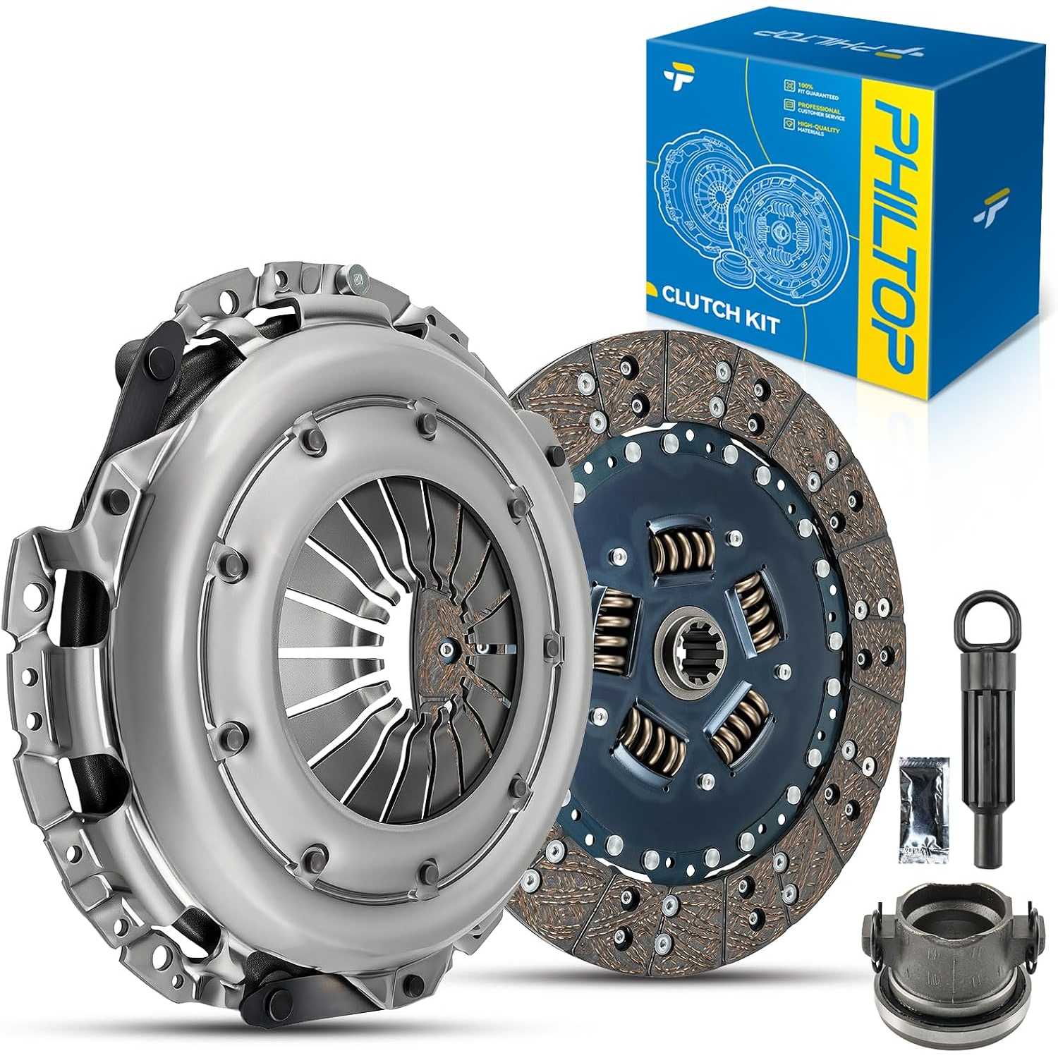 05-074 Clutch Kit Set fits 1994 B150/B250/B350 1995-1998 B1500/B2500/B3500 1994-2000 Ram 1500 2001-2002 Ram 1500 5.9L...