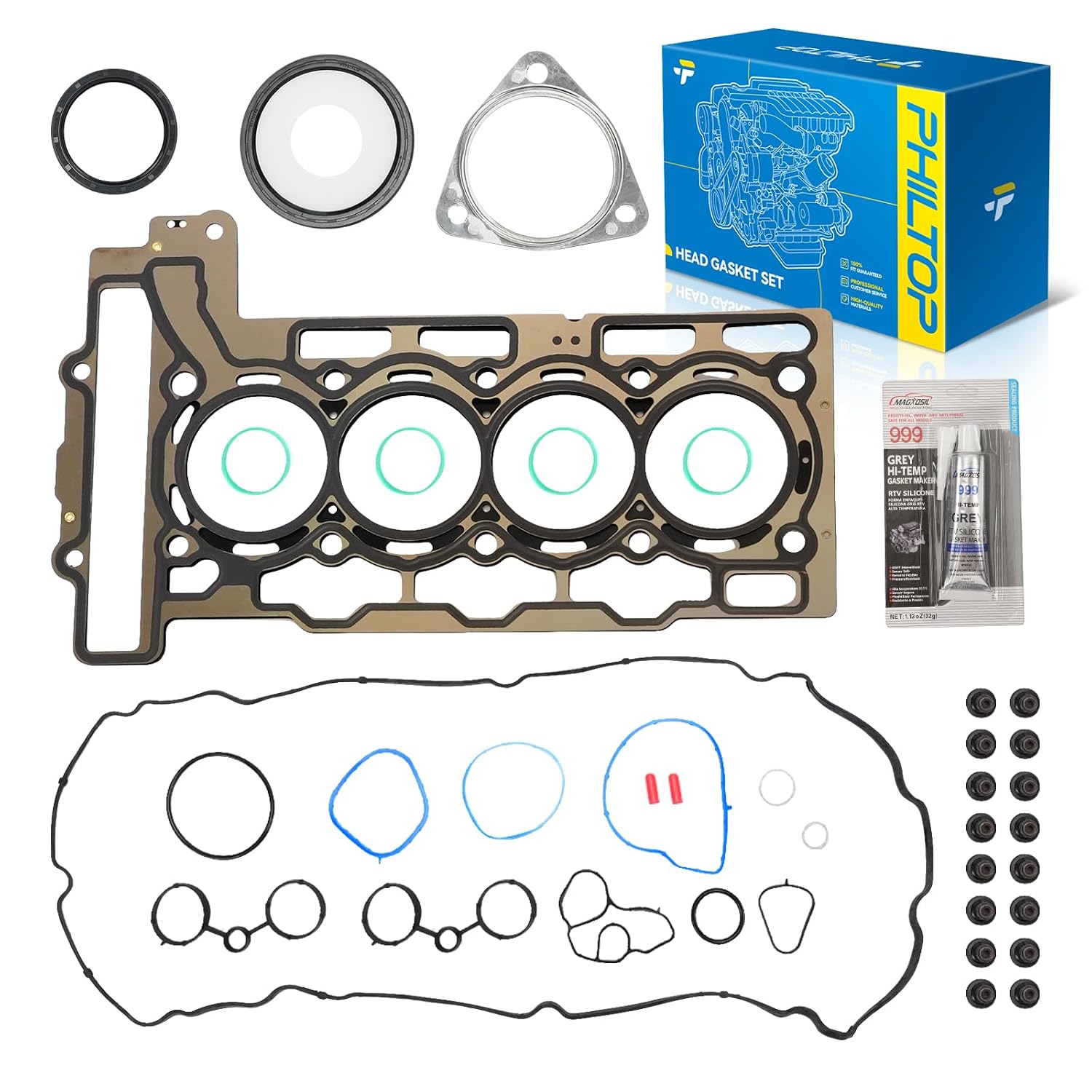 Head Gasket Kit for Mini Cooper 2007-2012 1.6T | Engine Cylinder Head Gasket Set, OE# 20606049609, 9815416