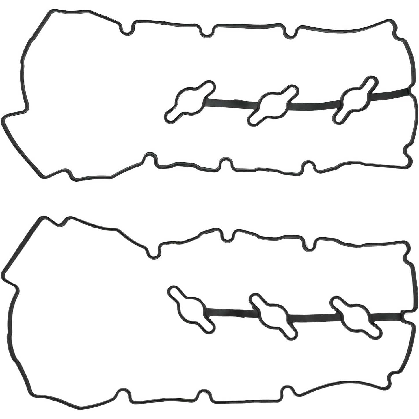 Engine Valve Cover Gasket Set for Hyundai Sonata 2006-2010 3.3L, Santa Fe 2007-2009 3.3L, Kia Sedona 2006-2010