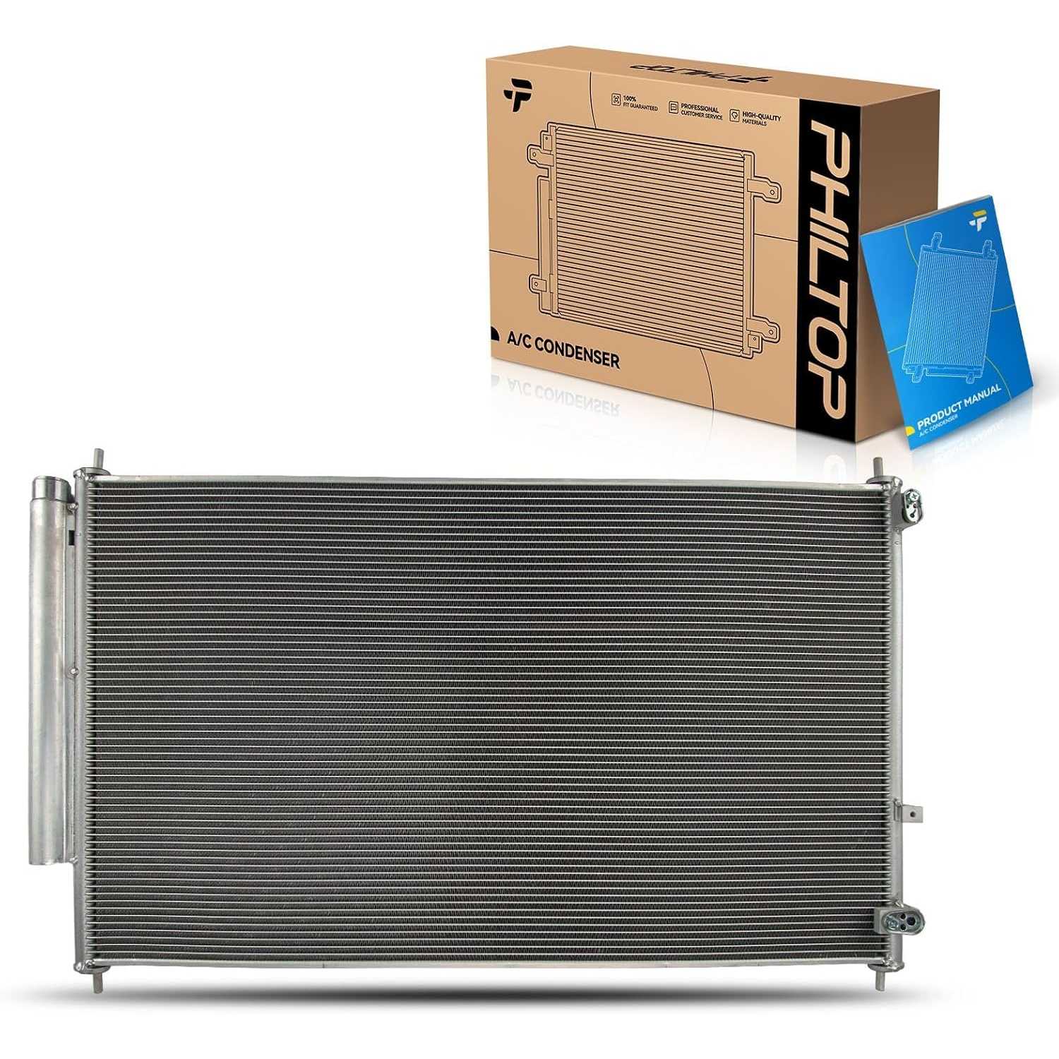 Air Conditioning Condenser, Replacement for Odyssey 2011-2017, Air Conditioning A/C Condenser HO3030155, 7-3892