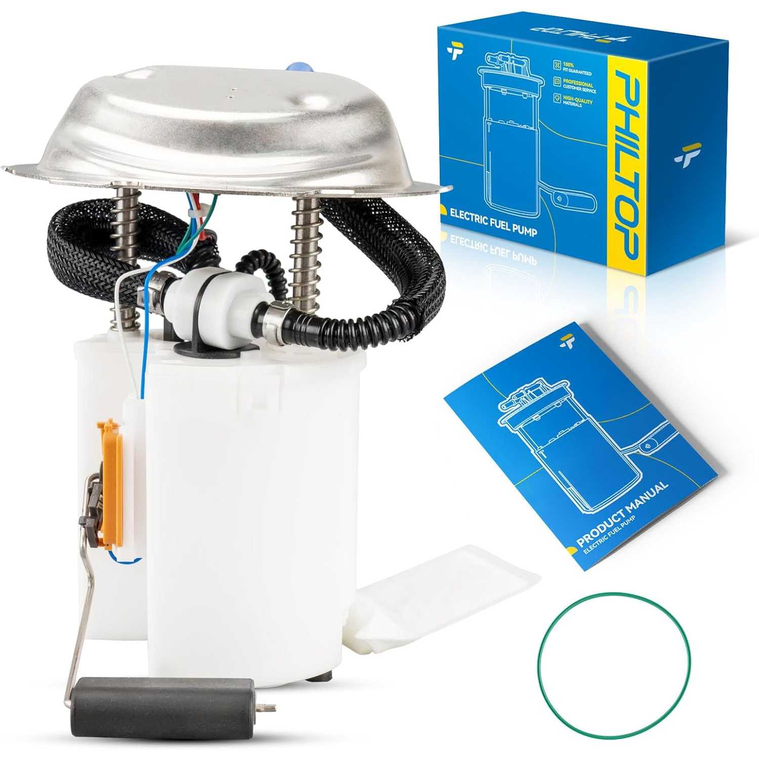 Electric Fuel Pump Assembly Fits for 1999-2002 Mercury Cougar, 1999-2000 Ford Contour, 1999-2000 Mercury Mystique