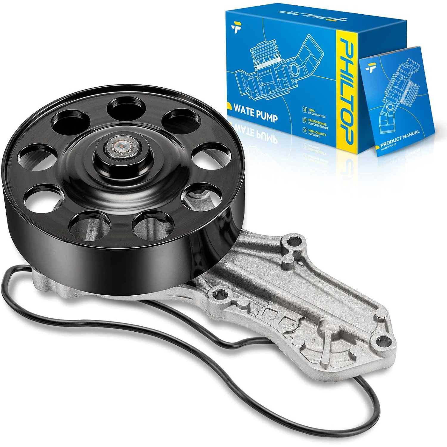 AW6740 Professional Water Pump Kit Compatible with Hon-da C-R-V, Accord, Civic, Acura TLX, Acura ILX, OE Replacement