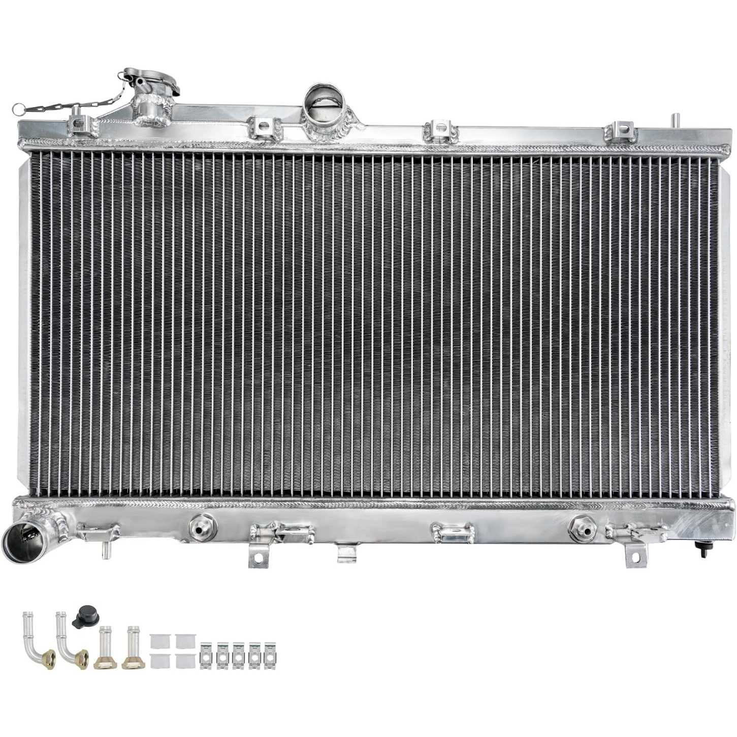 Tank and Core All Aluminium CU2777 Core Width: 27-1/16" Engine Core Radiator Compatible with 2005-2014 Outback/Legacy...