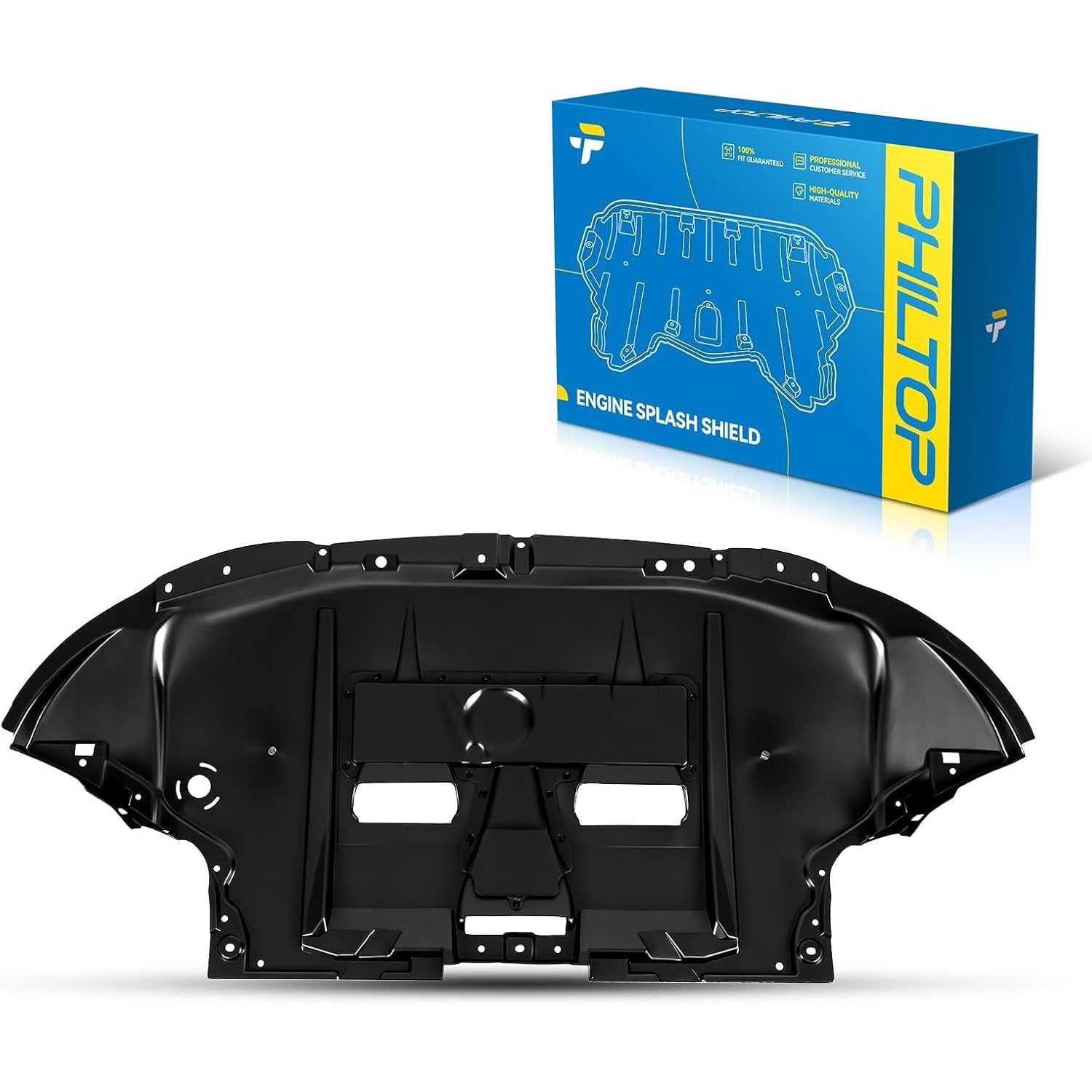 Engine Splash Shield Compatible with 2003-2005 Audi A4 Base, 1Pc | Fits 2006 Audi A4. Replaces OE: 8E0863821AL