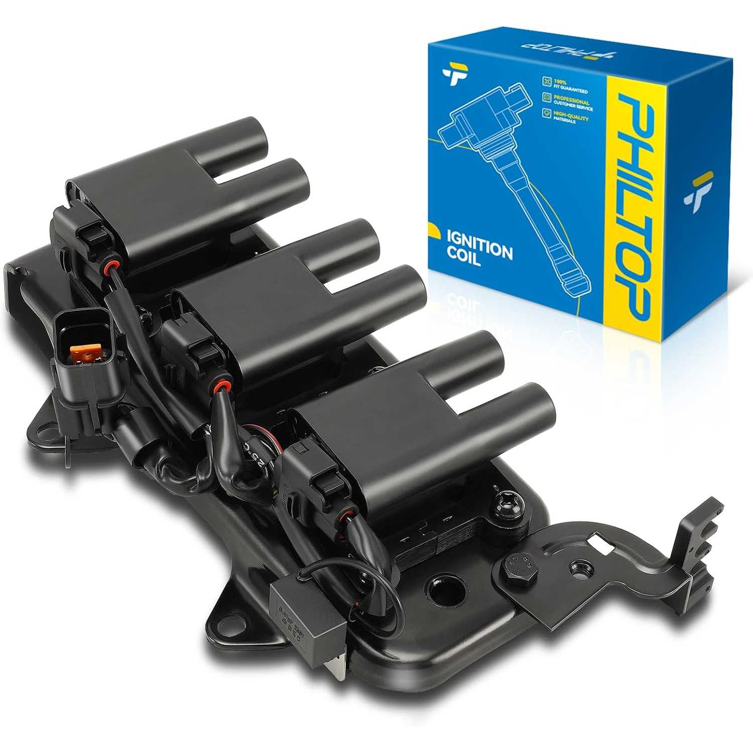 Ignition Coil 1 Packs UF498 Fit for Hyundai Tucson Sportage | Hyundai Tucson 2005-2009 2.7L,Kia Sportage 2005-2010 2.7L