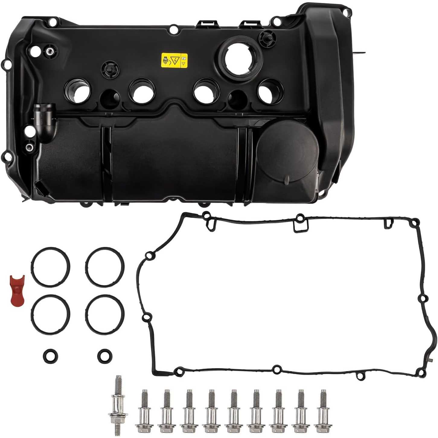 Engine Valve Cover Compatible with 2011-2016 Mini Cooper Countryman, 2011-2015 Mini Cooper 1.6L