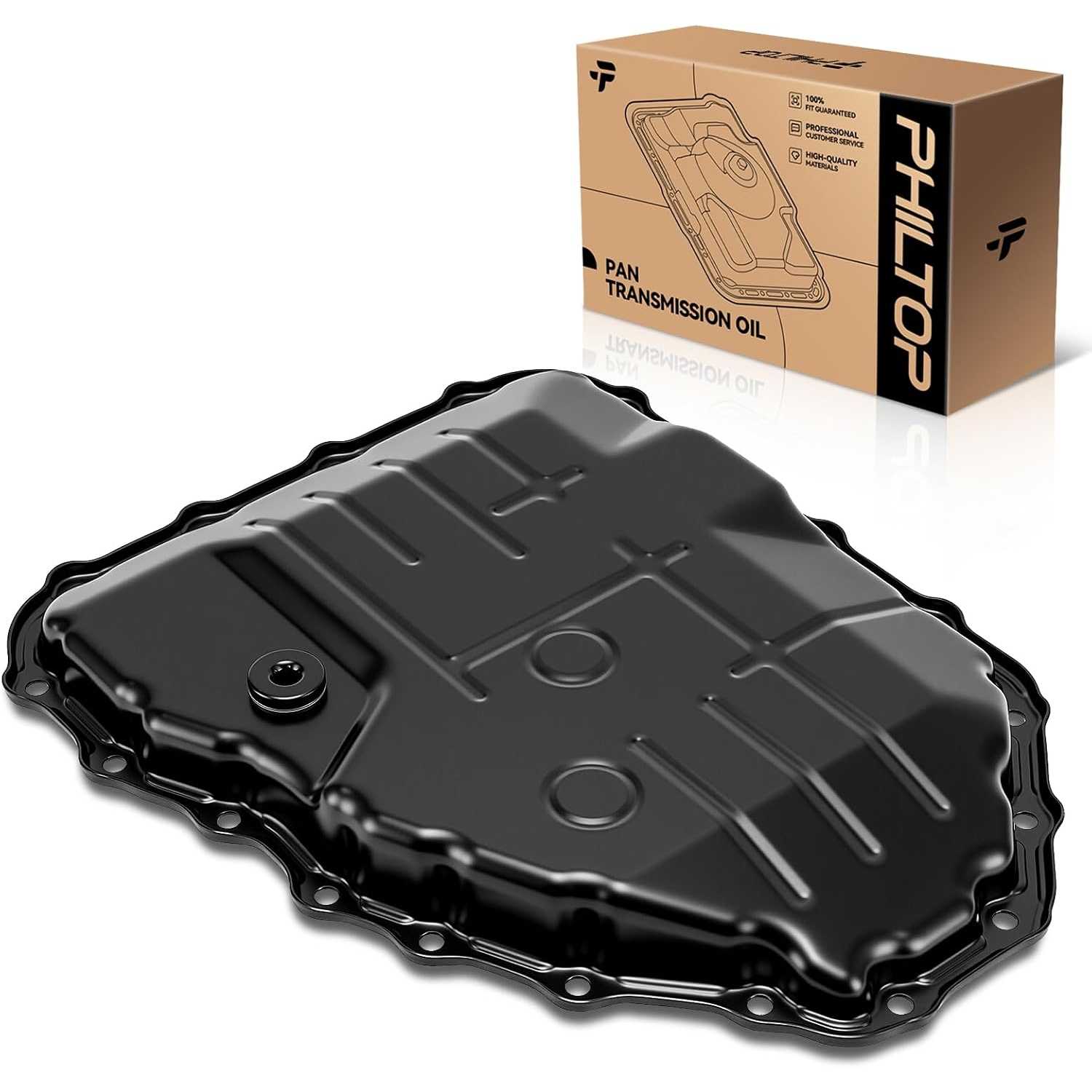 265-812 Transmission Oil Pan Compatible with 2007-2012 Elantra, 2010-2011 Soul, 2004-2009 Spectra, 2010 Forte