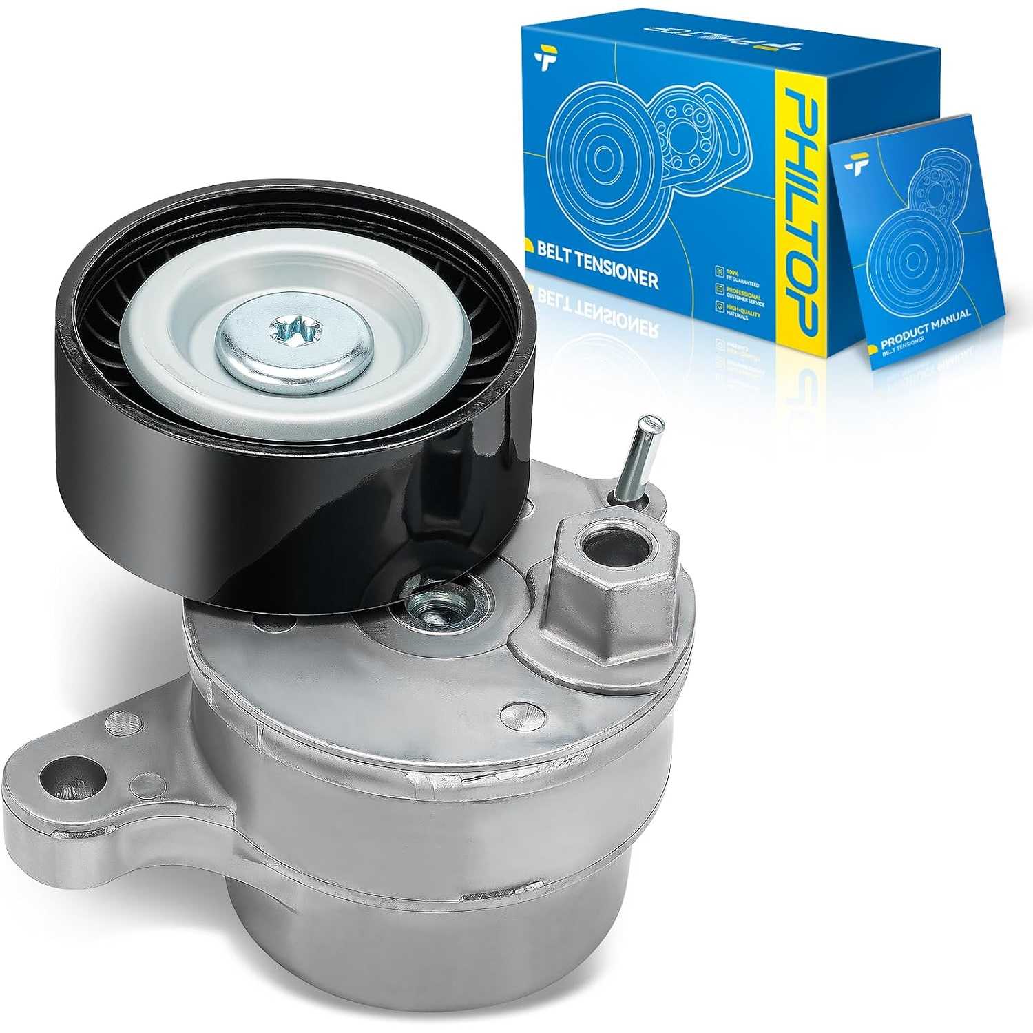 Belt Tensioner Assembly Compatible with E350, ML350, GLE350, GLK350, C300, GLS450, E400, GLC43 AMG, C43 AMG, E450