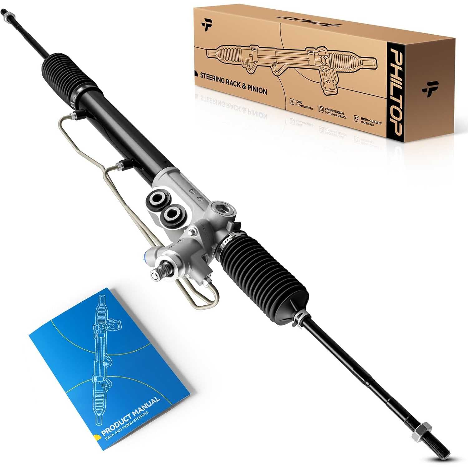 Hydraulic Power Steering Rack and Pinion Fit for 2009 Tucson All Models Replace 262464