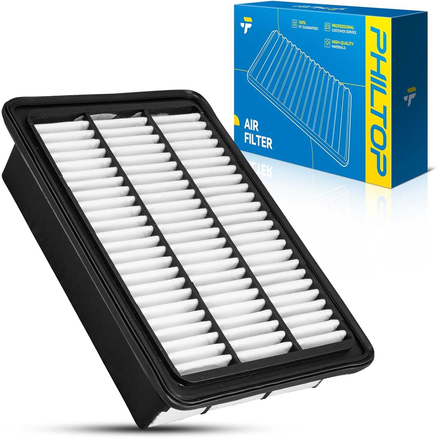 PHILTOP Engine Air Filter | Hyundai Santa Fe 2007-2009 | CA10539