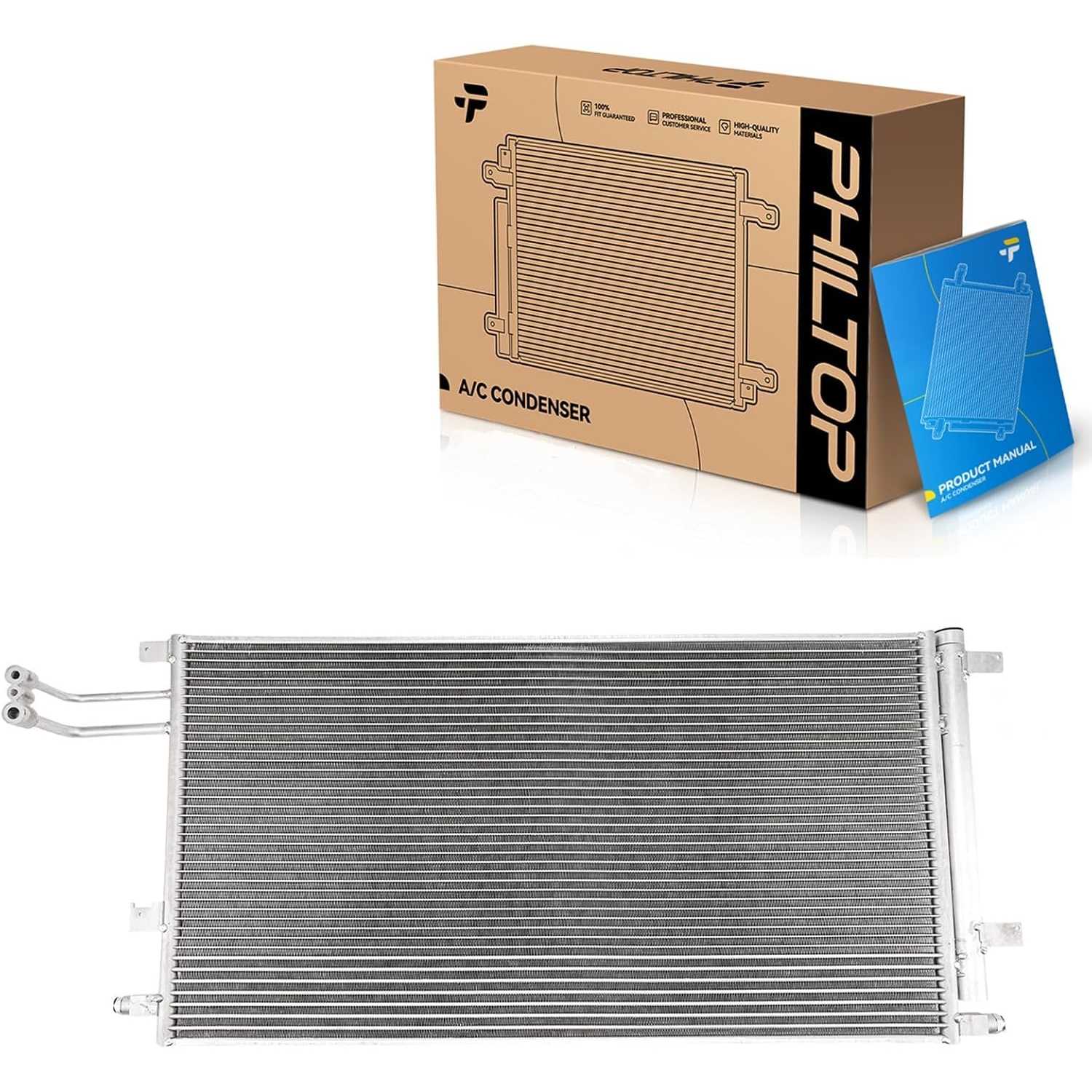 Air Conditioning A/C Condenser for GMC Acadia 2017-2019, Acadia/XT5/Chevy Blazer 2020-2022 3.6L, Cadillac XT5 2017-2019