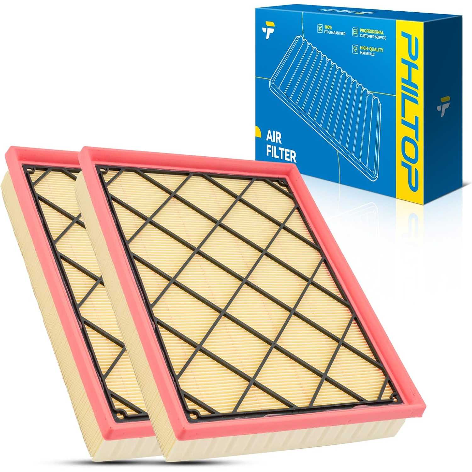 PHILTOP Engine Air Filter | Ford Bronco Sport 2021-2026 Ford Escape 2020-2022 Ford Maverick 2022-2026 | CA12778