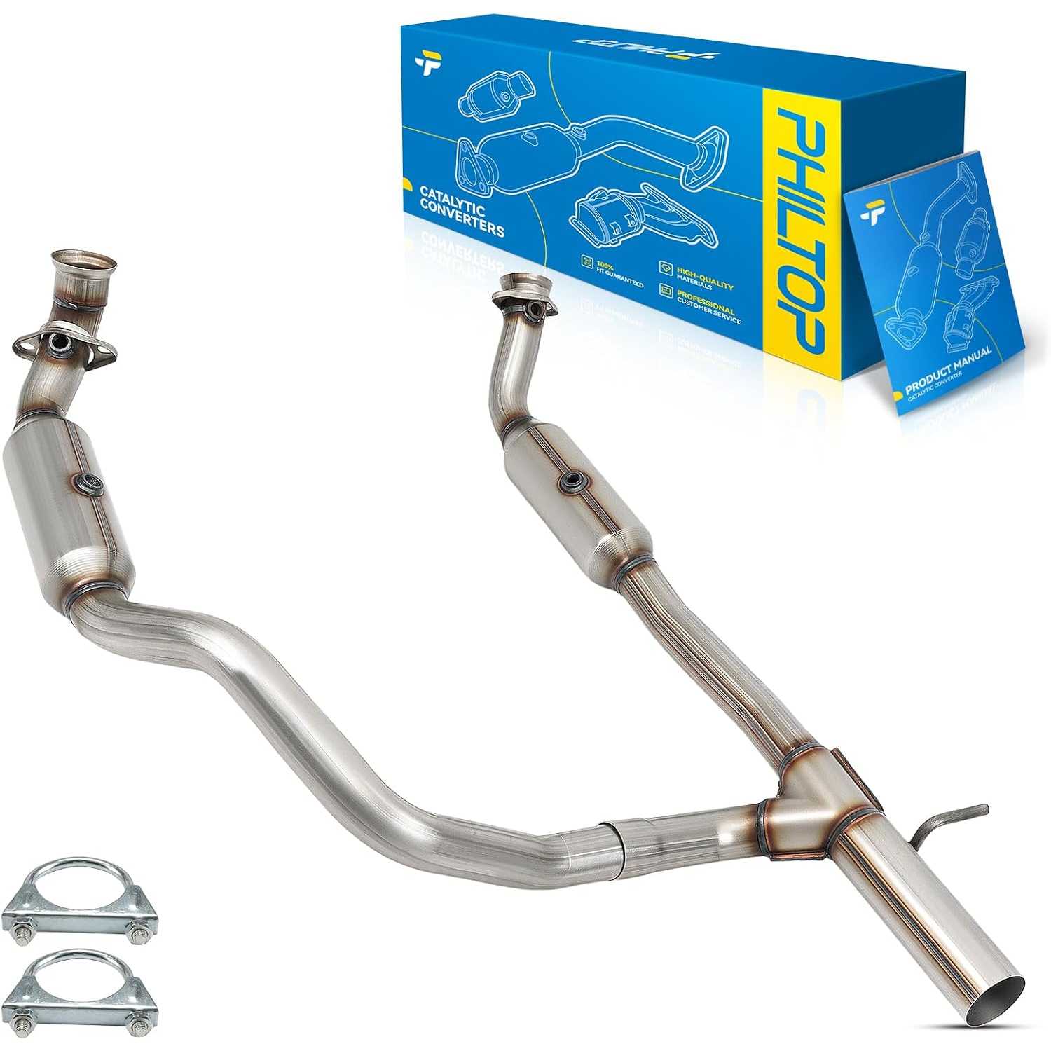2009-2016 Ford E-350 Super Duty 5.4L | Catalytic Converter | OE#AC2Z5F250A/50569 - PHILTOP