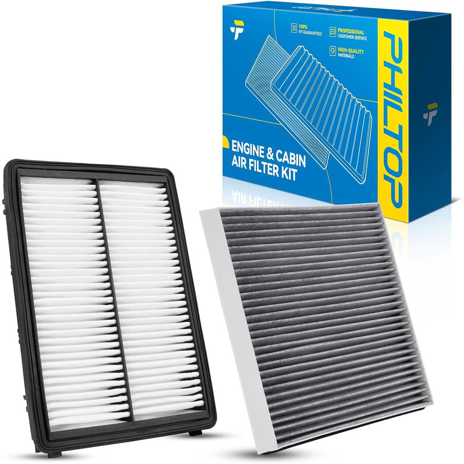 PHILTOP Engine & Cabin Air Filter | Replacement | CA11943/CF10735