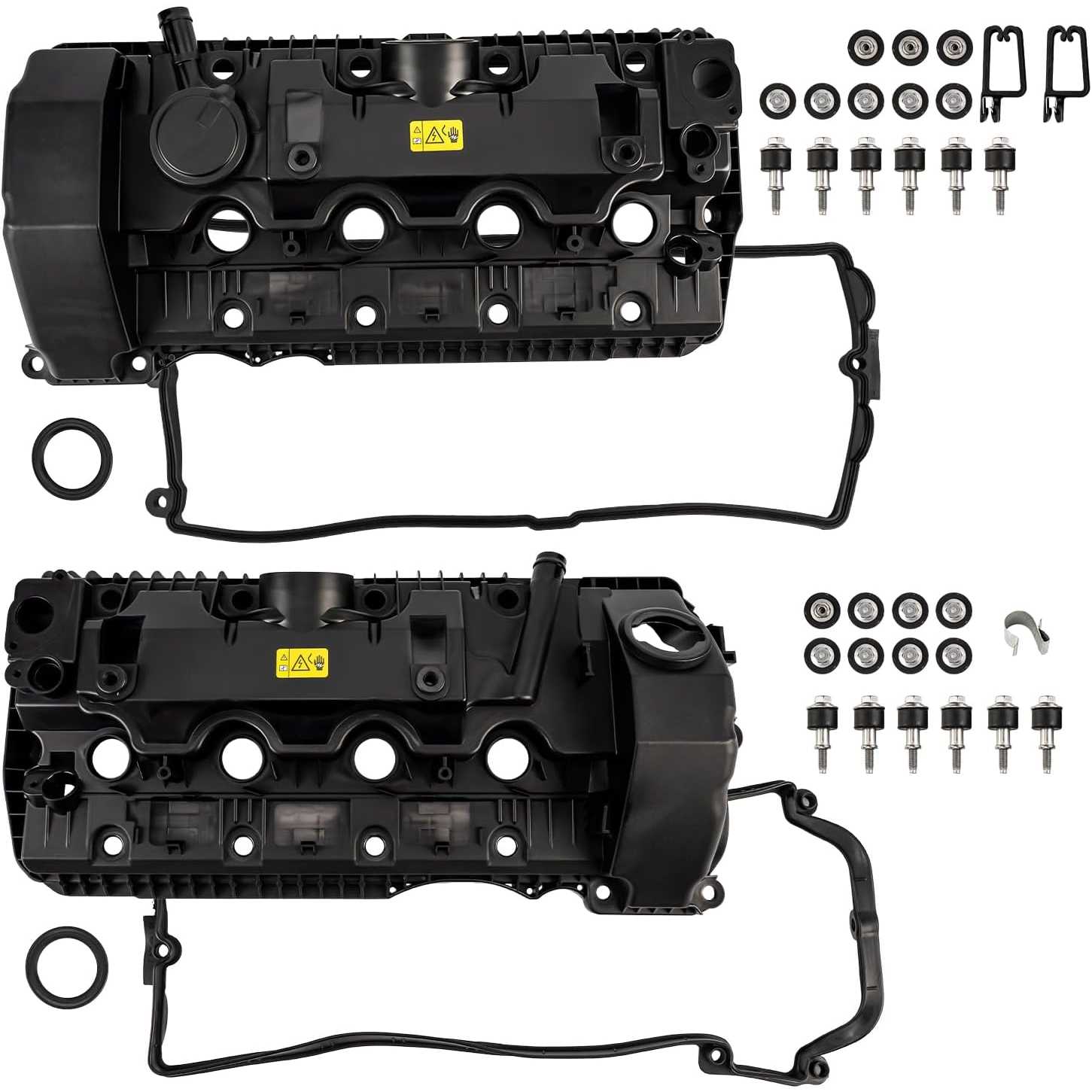 Engine Valve Cover Compatible with 2006-2008 750Li 750i, 2006-2010 650i 550i, 2004-2010 X5, 2002-2005 745Li 745i