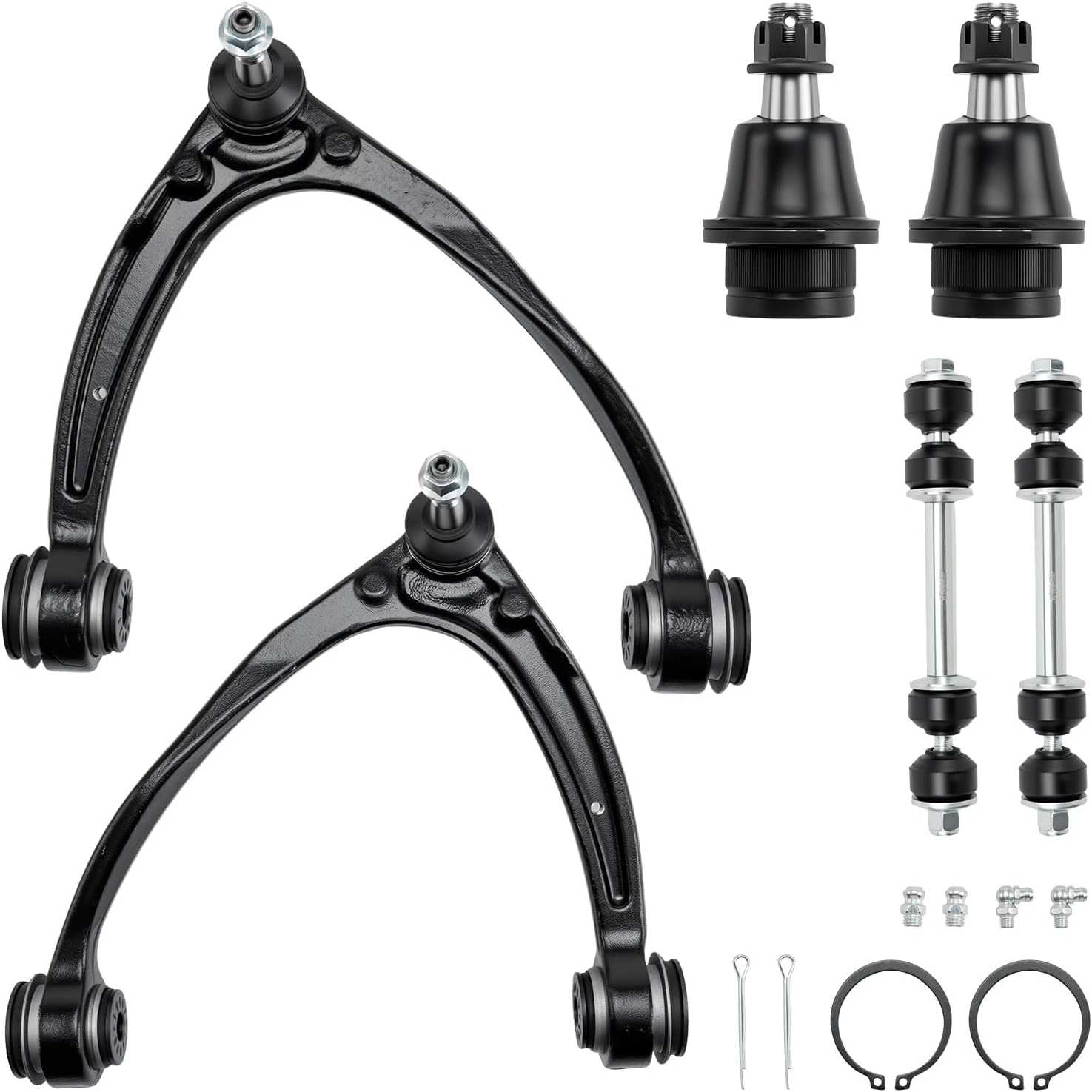 Front Suspension Kit Upper Control Arm & Sway Bar End Links & Lower ball joint for Cadillac Escalade Chevy Avalanche ...