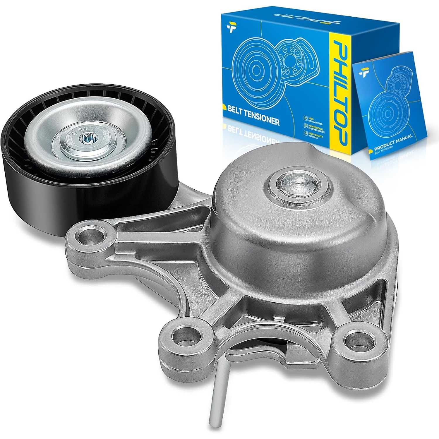 Belt Tensioner Assembly Compatible with X3, 328i, 328i xDrive, X1, 320i, 320i xDrive, 528i, 528i xDrive, 428i