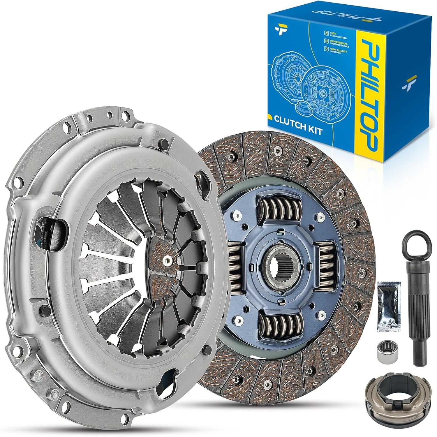 10-066 Transmission Clutch Kit Set fits 2004-2006 3 2007-2009 3 Naturally Aspirated 2010-2011 3 2.0L 2012-2013 3 2.0L...