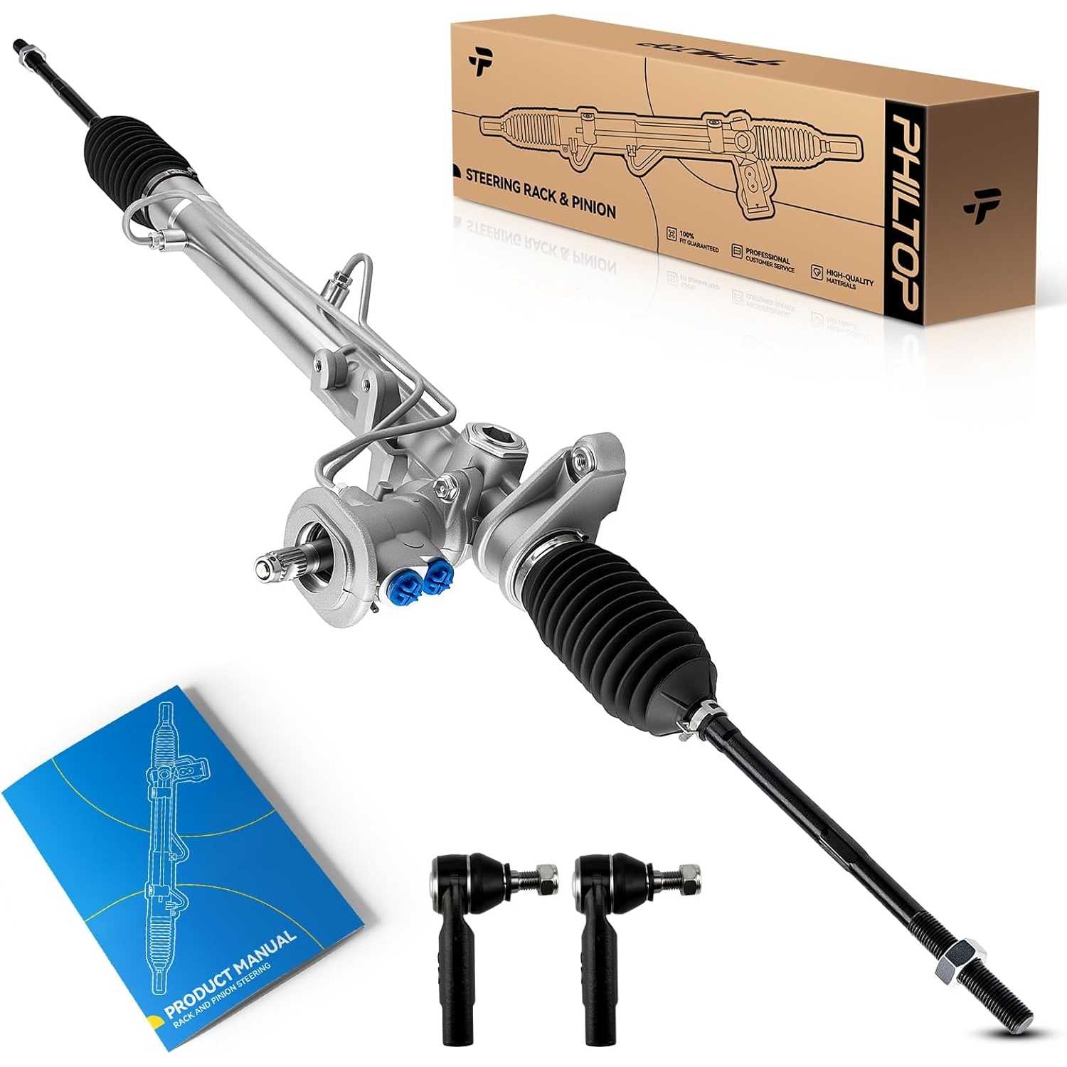 Hydraulic Power Steering Rack & Pinion Kit for 2000-2005 Jetta, 1998-2010 Beetle, 2000-2006 Golf