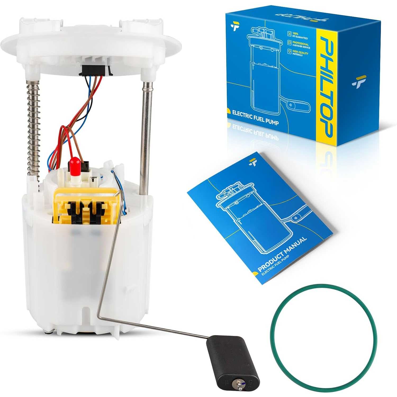 PHILTOP Electric Fuel Pump Assembly Fits for Chrysler 300 2005-2019, Dodge Charger 2006-2016, Challenger 2009-2016, Magnum 2005-