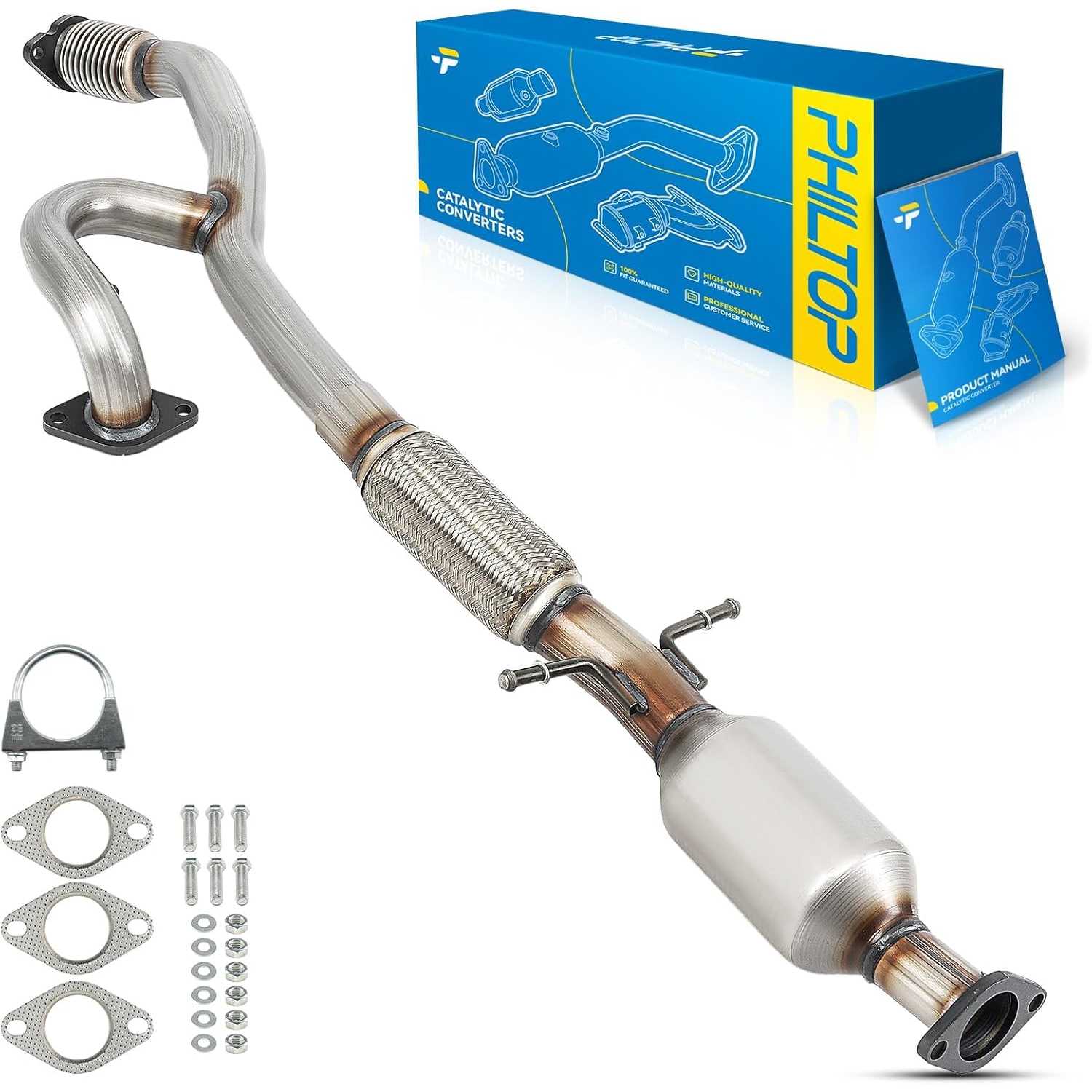 2010-2012 Buick LaCrosse 3.6L V6 | Rear Catalytic Converter | OE#22935316/55727 - PHILTOP