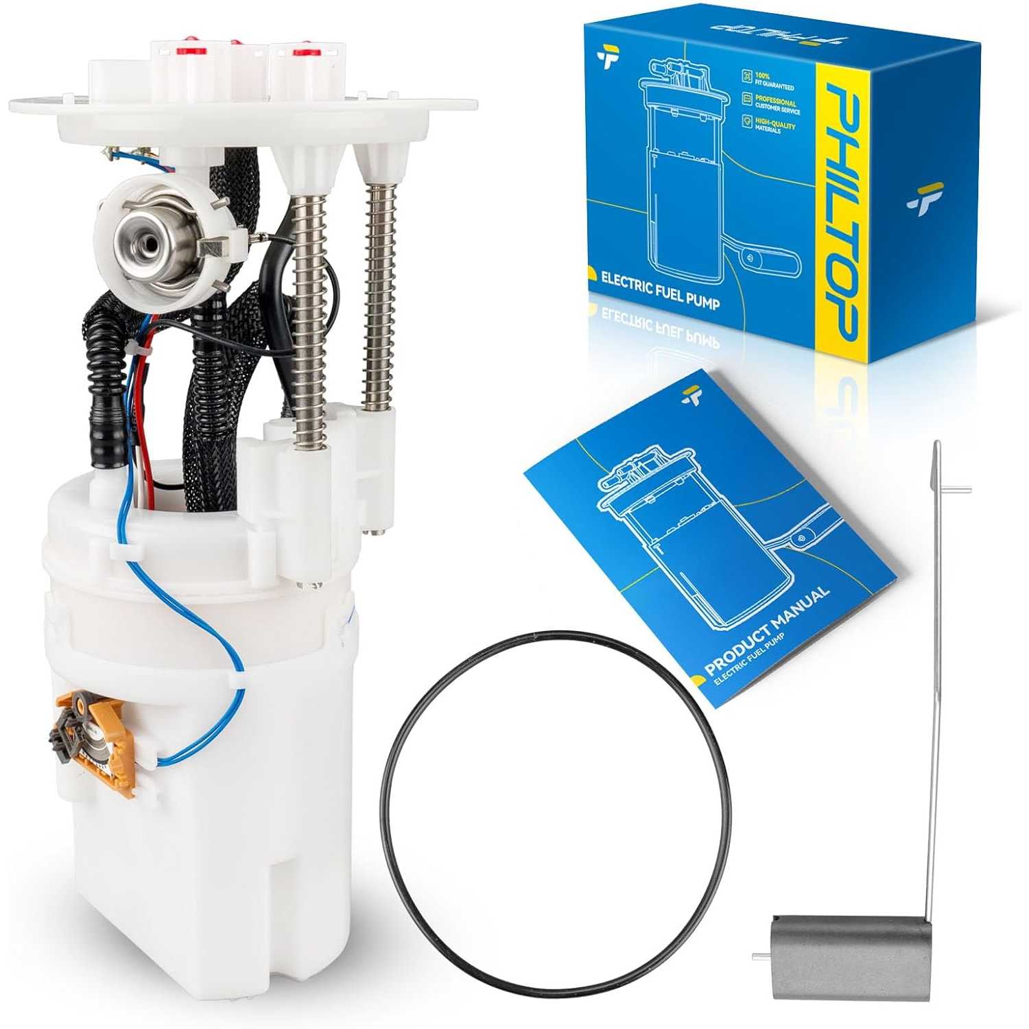 Electric Fuel Pump Assembly Compatible with 2009-2011 Toyota Tundra, 2009-2011 Toyota Sequoia, FG1980
