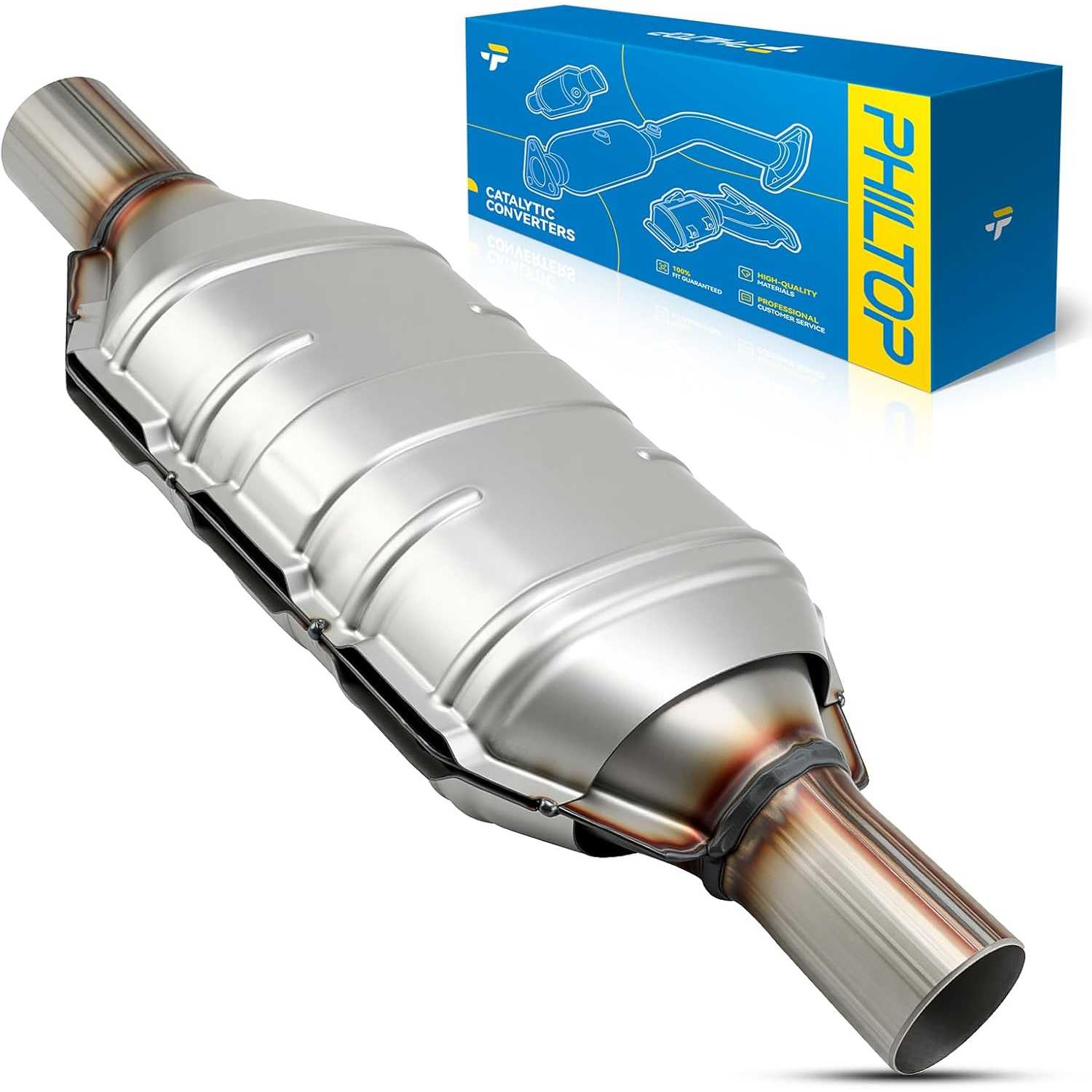 1993-1995 Jeep Wrangler 2.5L L4/4.0L L6 | Catalytic Converter | OE#52018128/15773 - PHILTOP