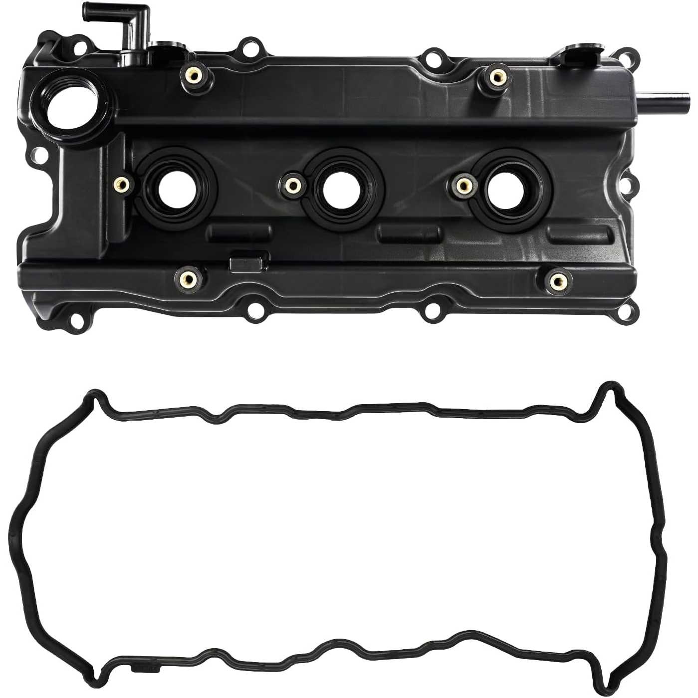 Engine Valve Cover with Gasket & Bolts Compatible with Nissan Maxima 2002-2008, Murano 2003-2007, Quest 2004-2009