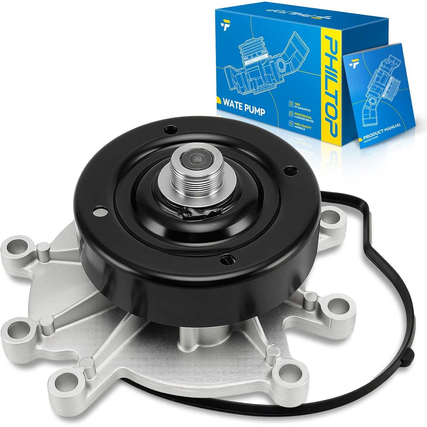 AW7163 Water Pump Automotive Compatible for Liberty 2002-2012 for Ram 1500 2002-2010 3.7L for Grand Cherokee 1999-201...