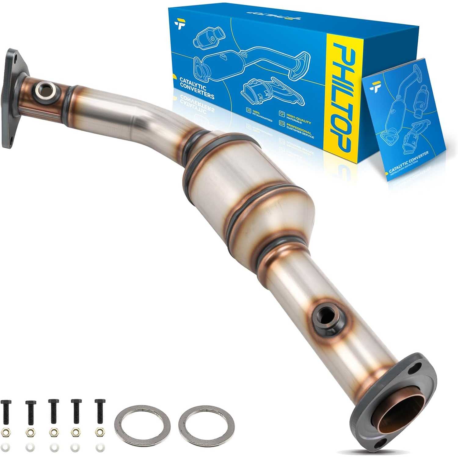 2008-2016 Toyota Sequoia 5.7L V8 | Catalytic Converter | OE#174500S140/16696 - PHILTOP